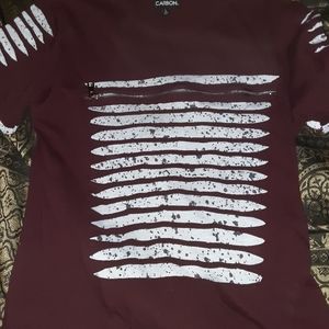 Turkose zipper shirt